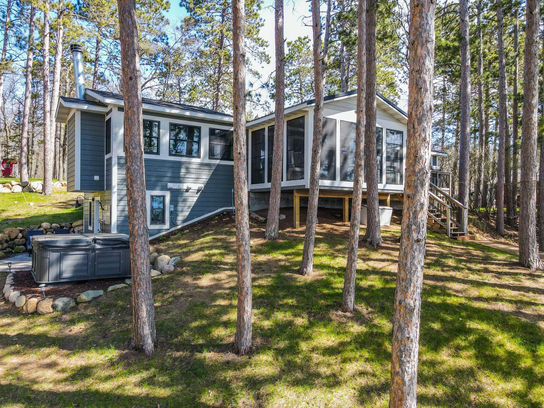 Lakeside of the cabin