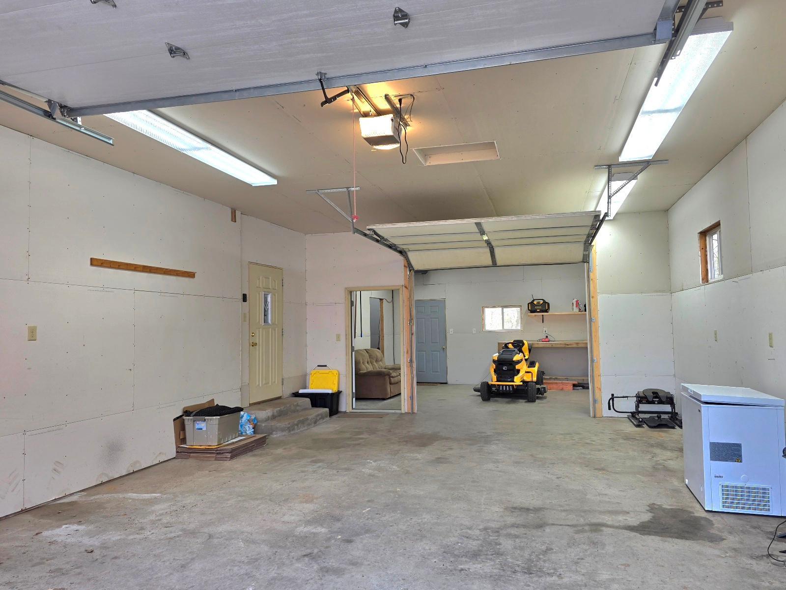 Plenty of space for parking & storage