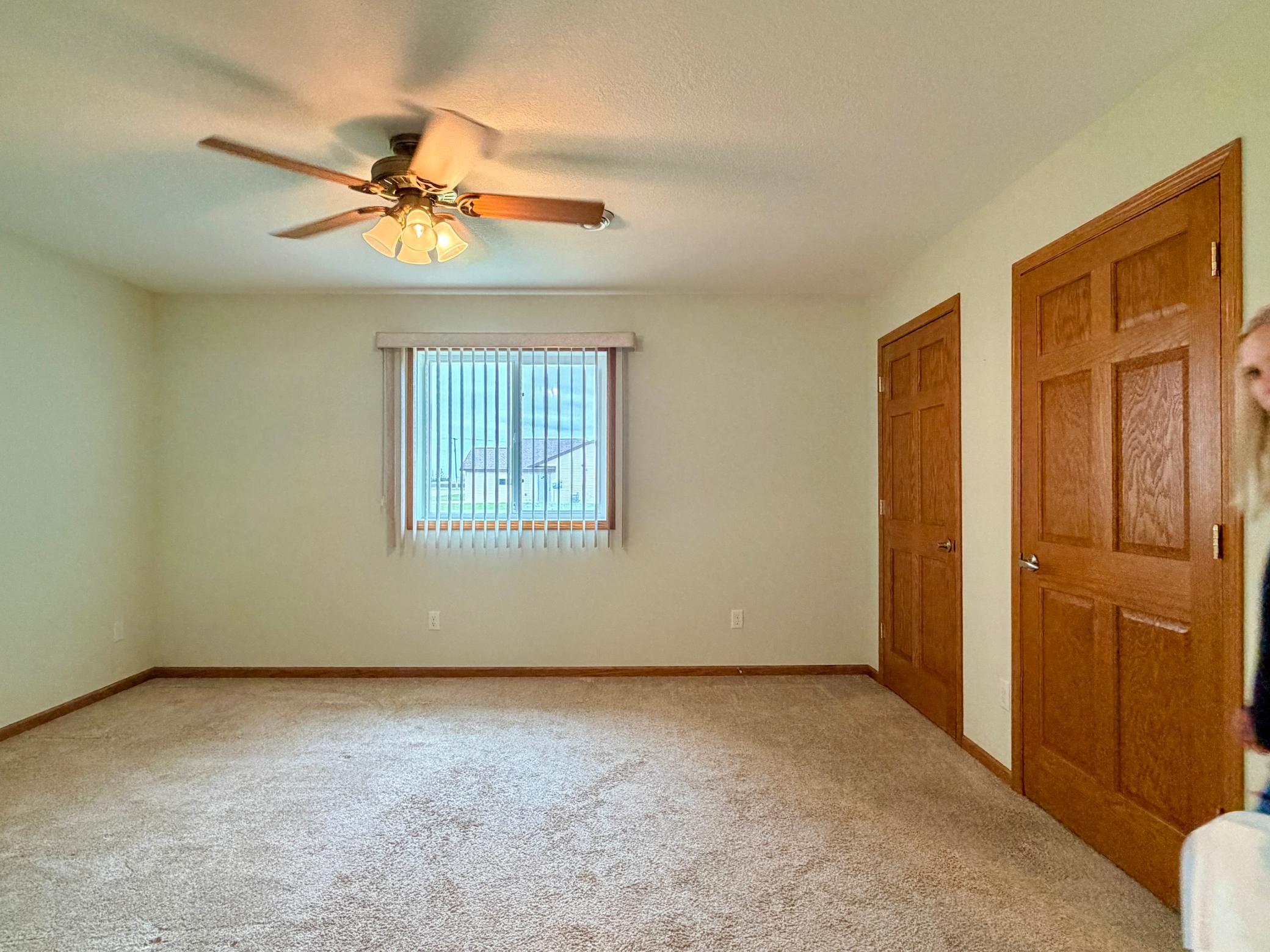 Owners Suite with Dual Closets