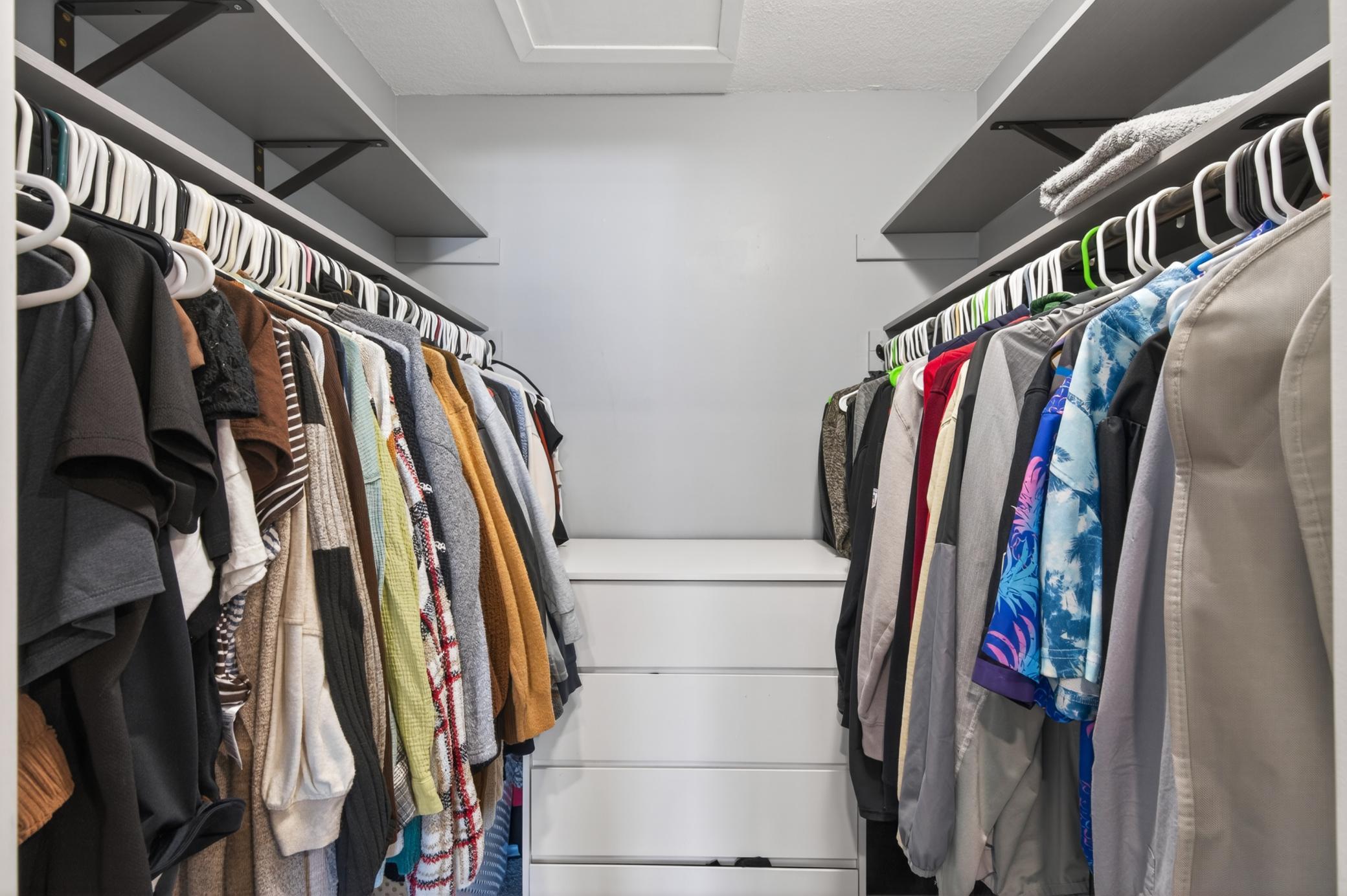 Primary Walk-in Closet