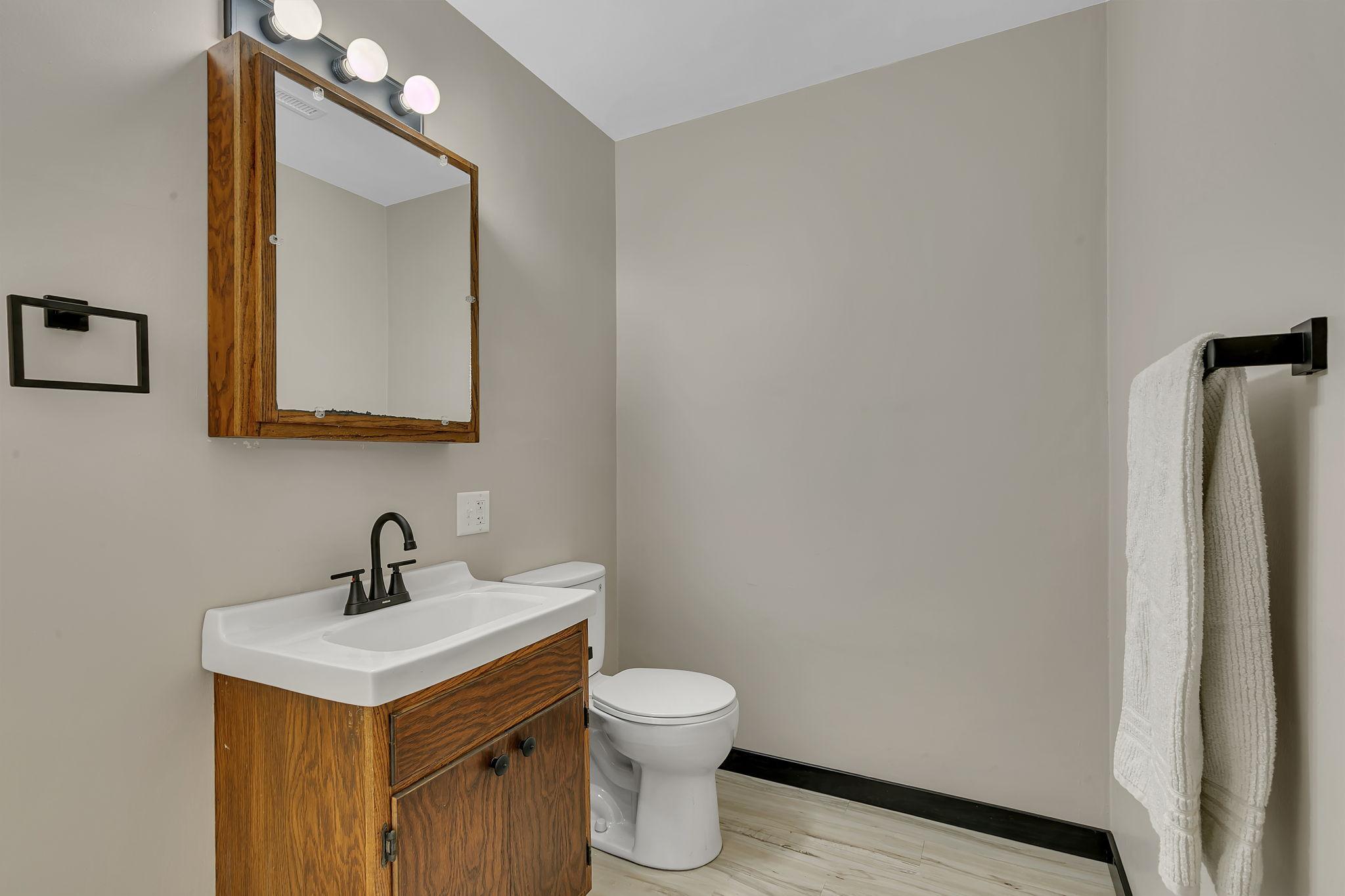 Another 3/4 bath.