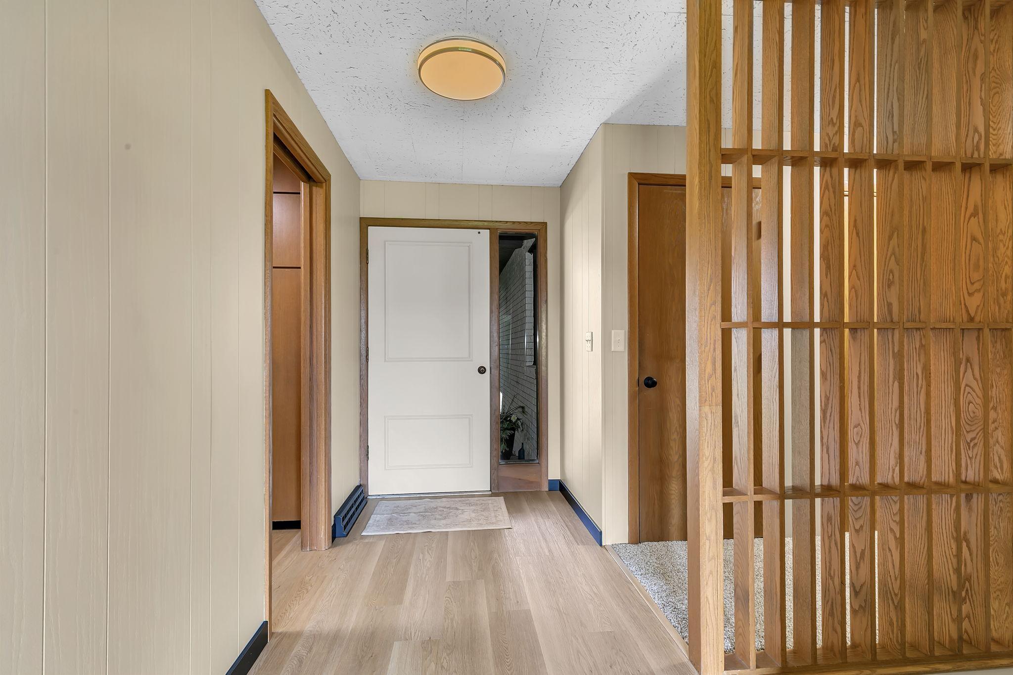 Inviting entrance to the home.