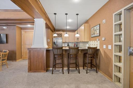 Fireside party room
