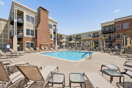 Private outdoor pool for SWM