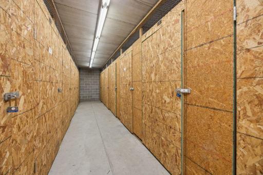 Storage room in Garage