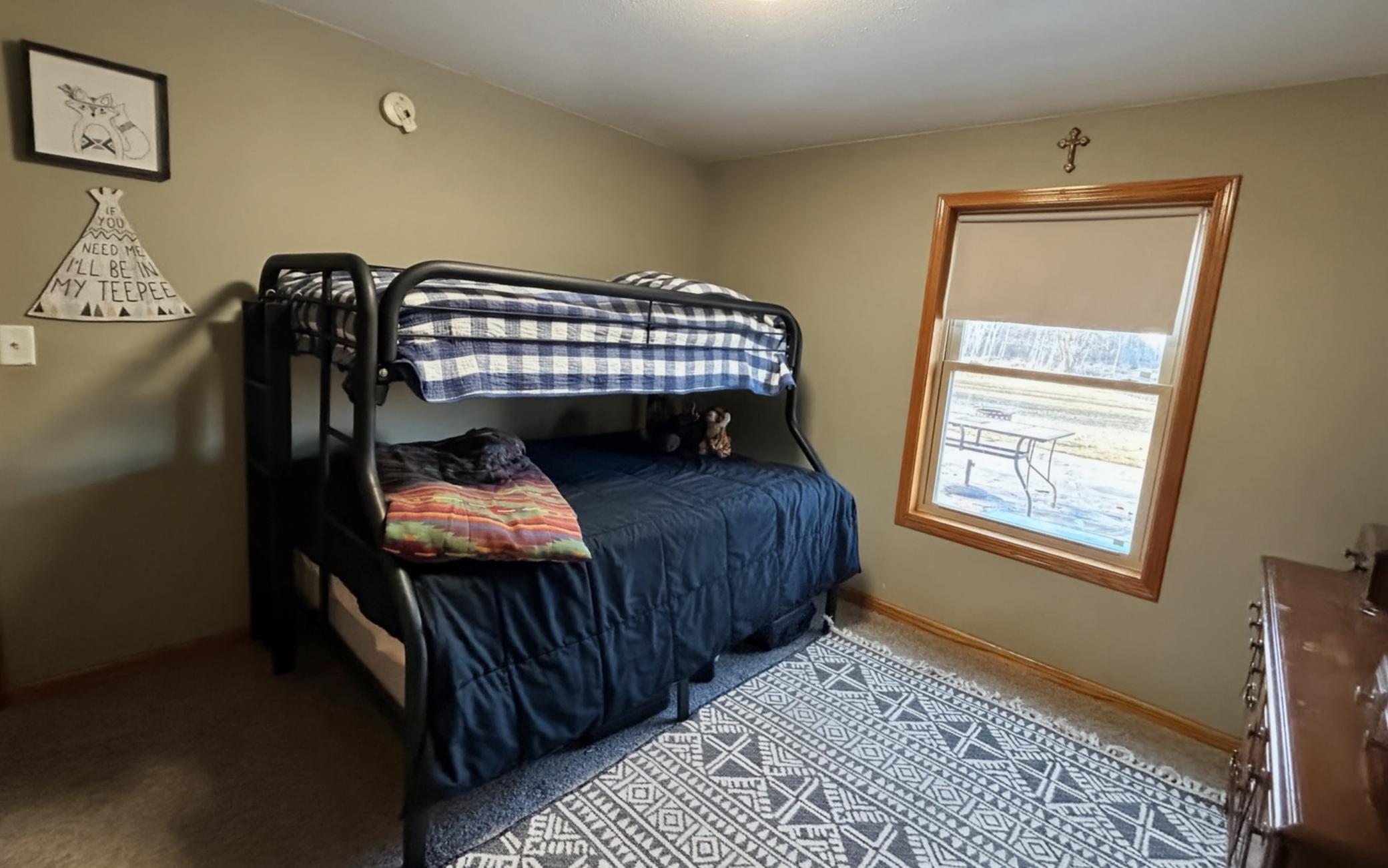 Bedroom #2, on the lower level