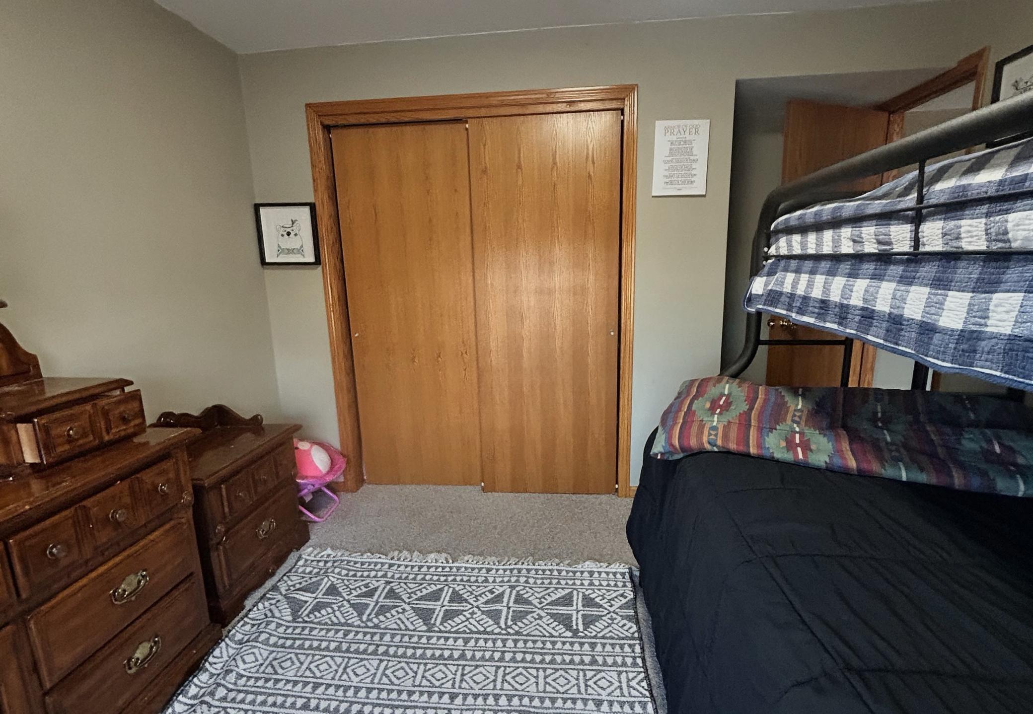 Bedroom #2, on the lower level