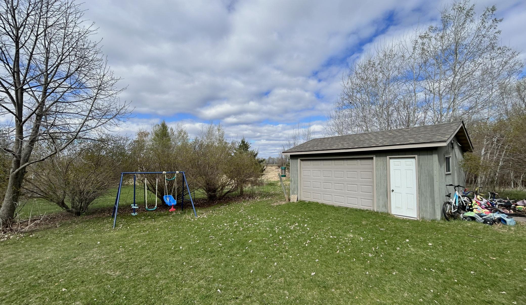 Extra shed, great for mowers, bikes, toys, and projects
