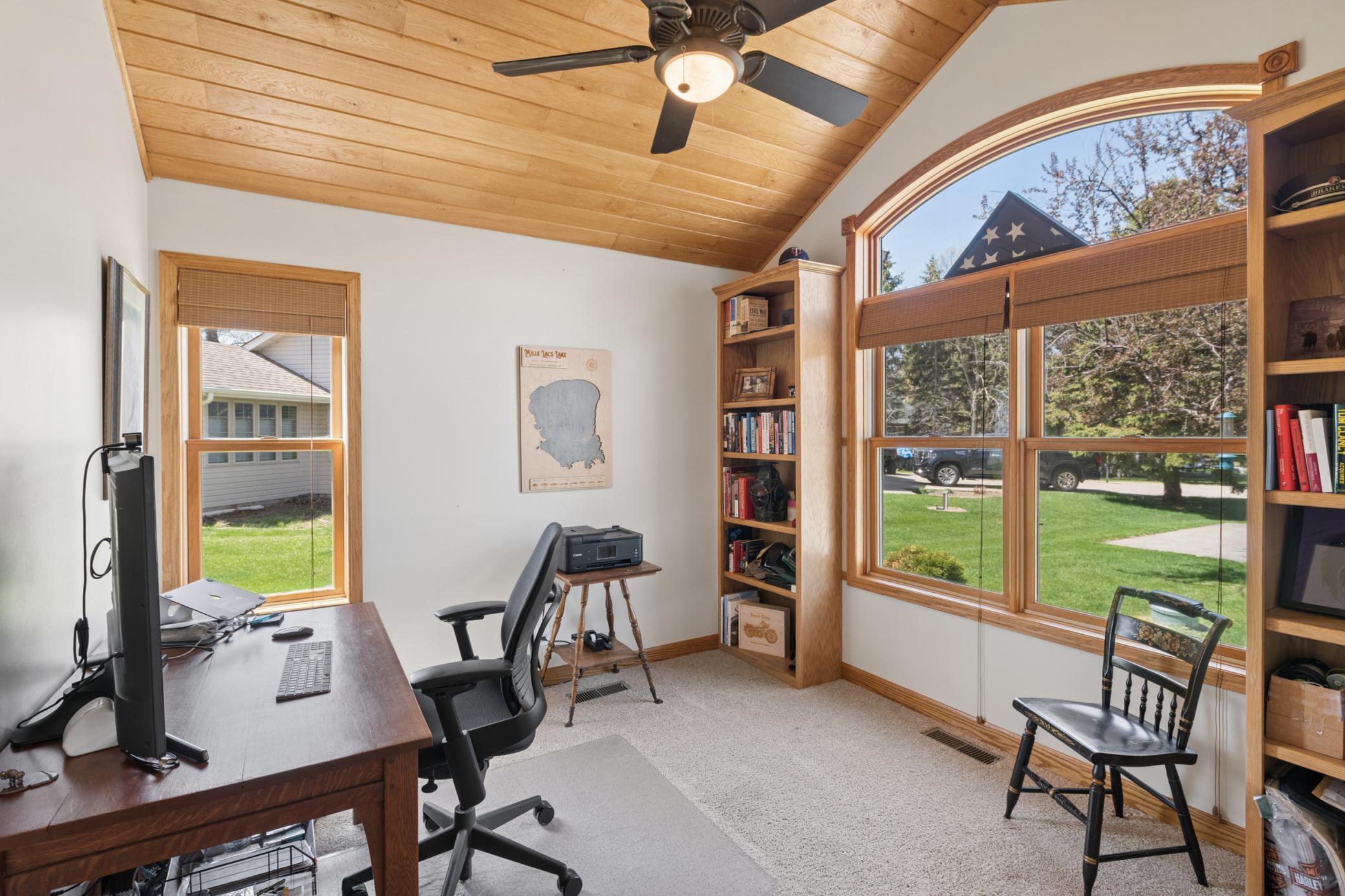 Main floor extra room - super functional...office, exercise, sitting space - you can make it whatever you would like!
