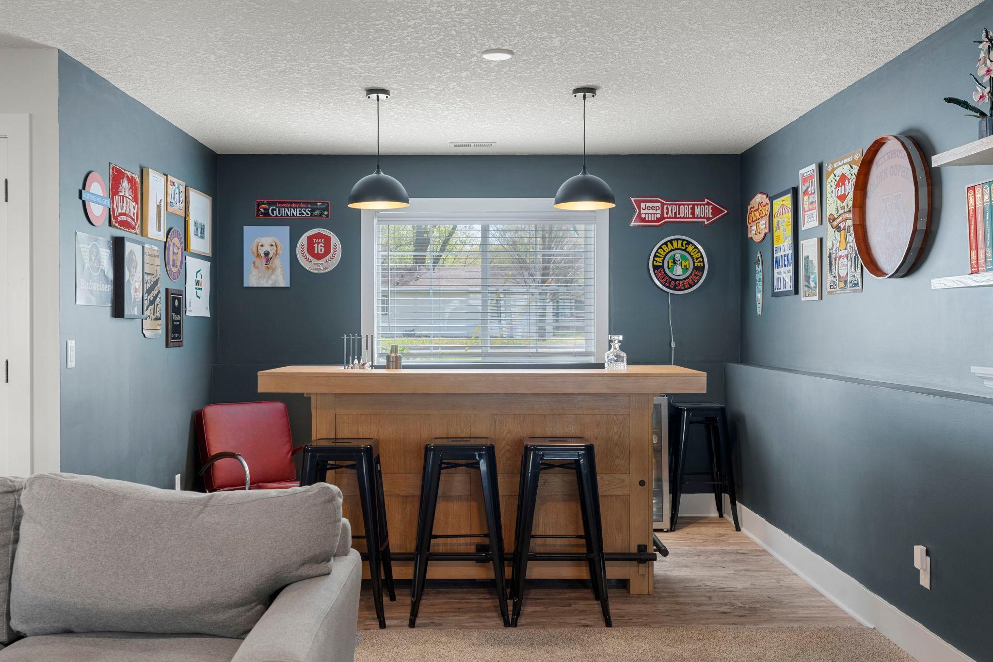 Great bar area