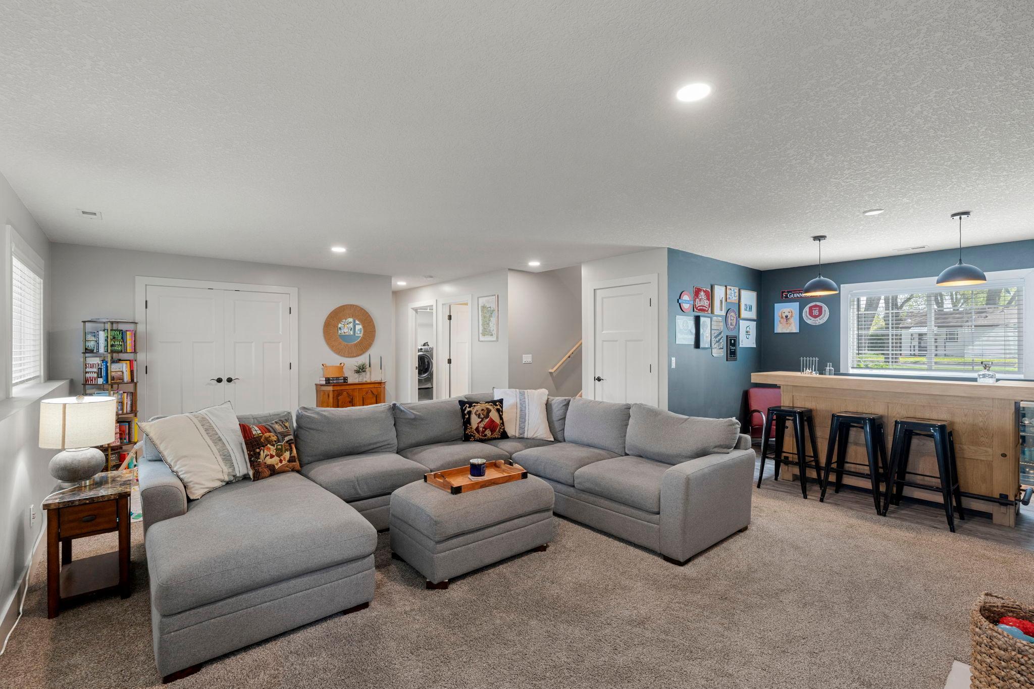 This family room is a must see