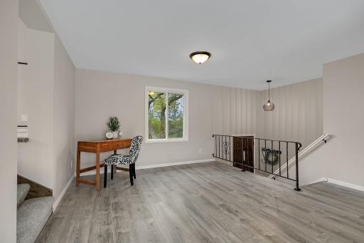 Intimate dining room adjacent to the kitchen for easy access to meals.