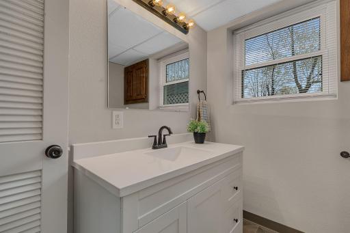 Storage space for all your bathroom essentials.