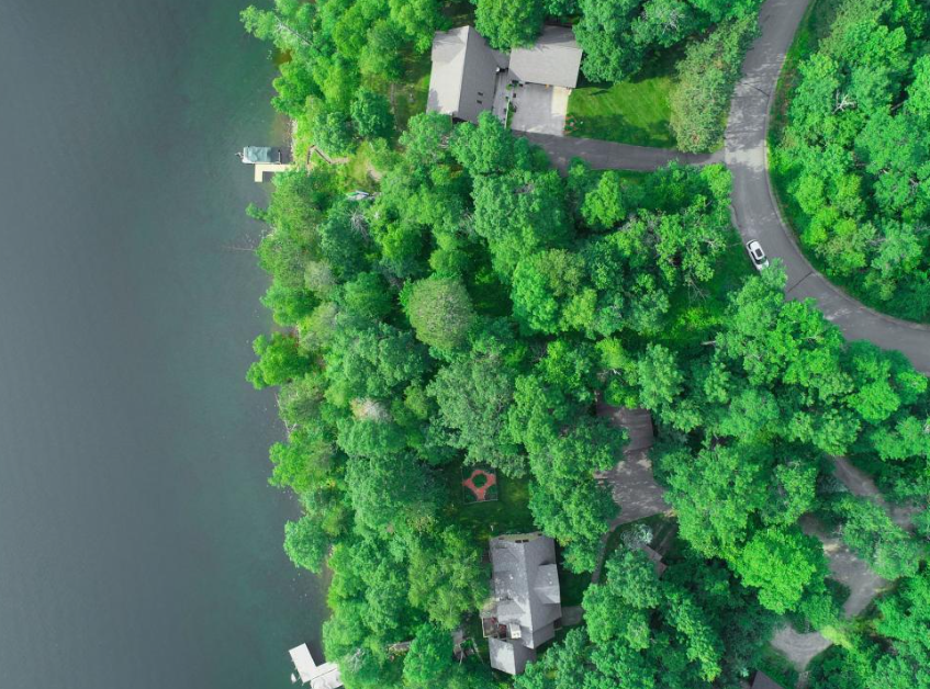 Ox Lake Landing association with private landing exclusive to this property