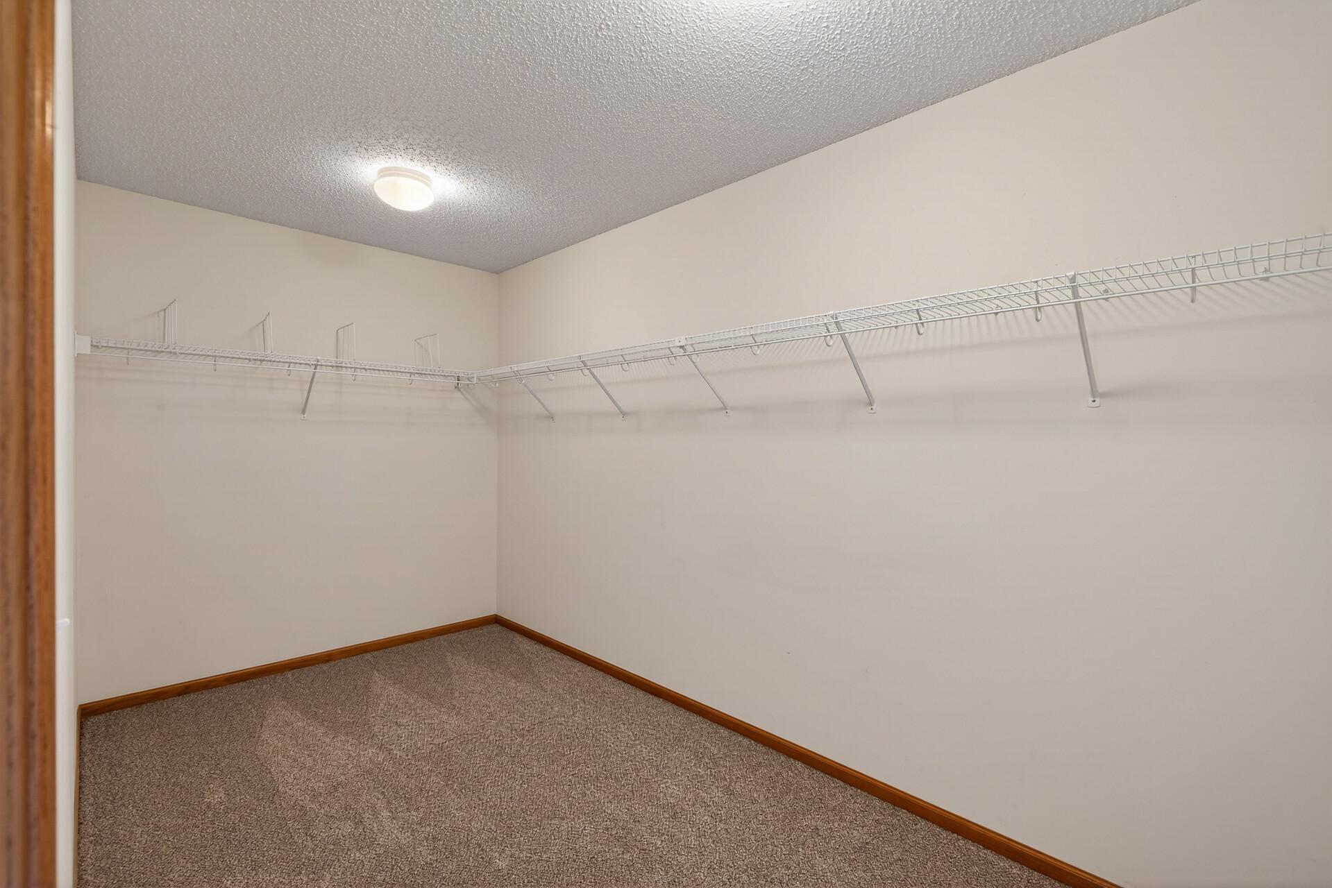 Primary closet!