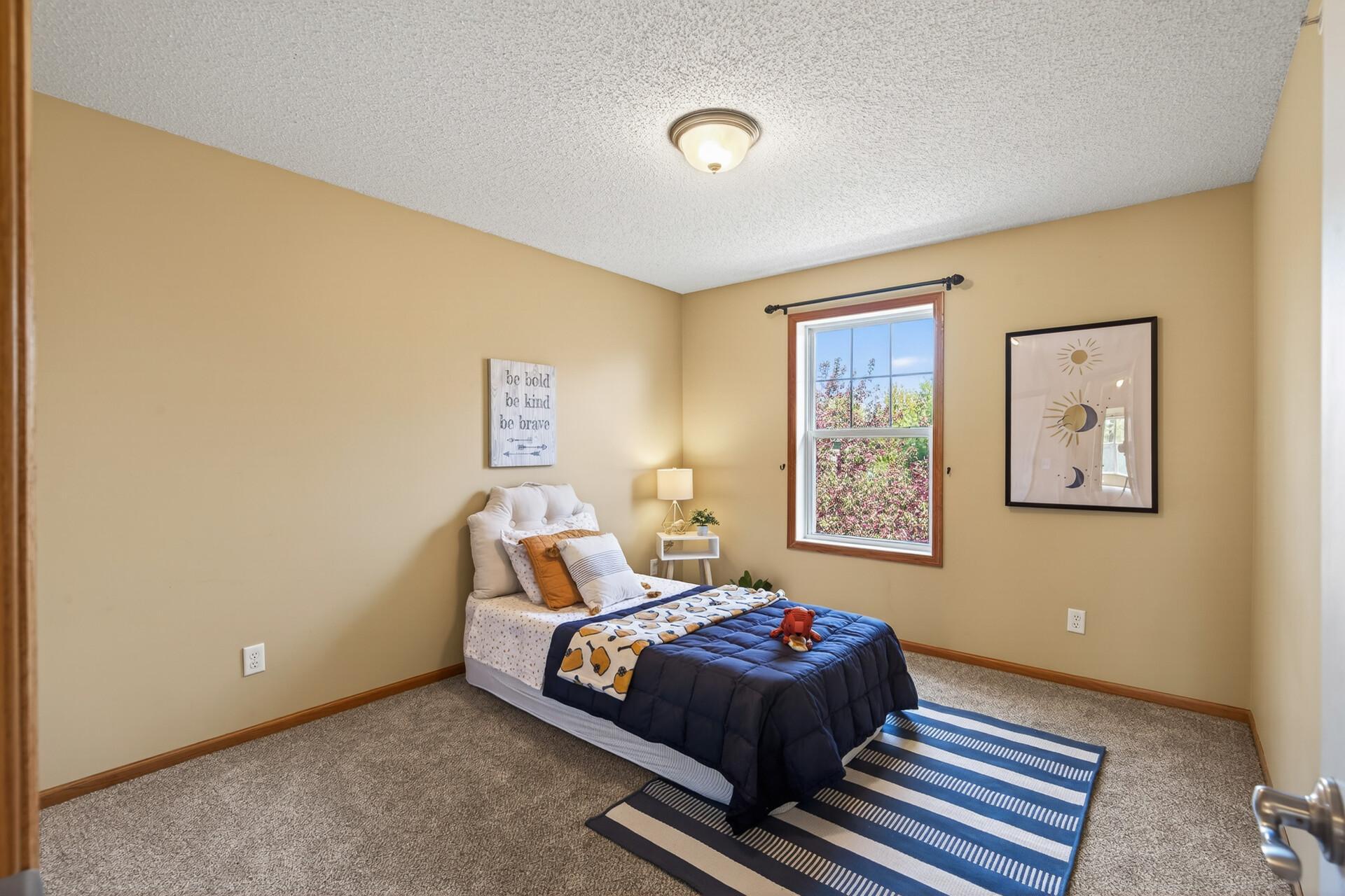 Bedroom two on upper level