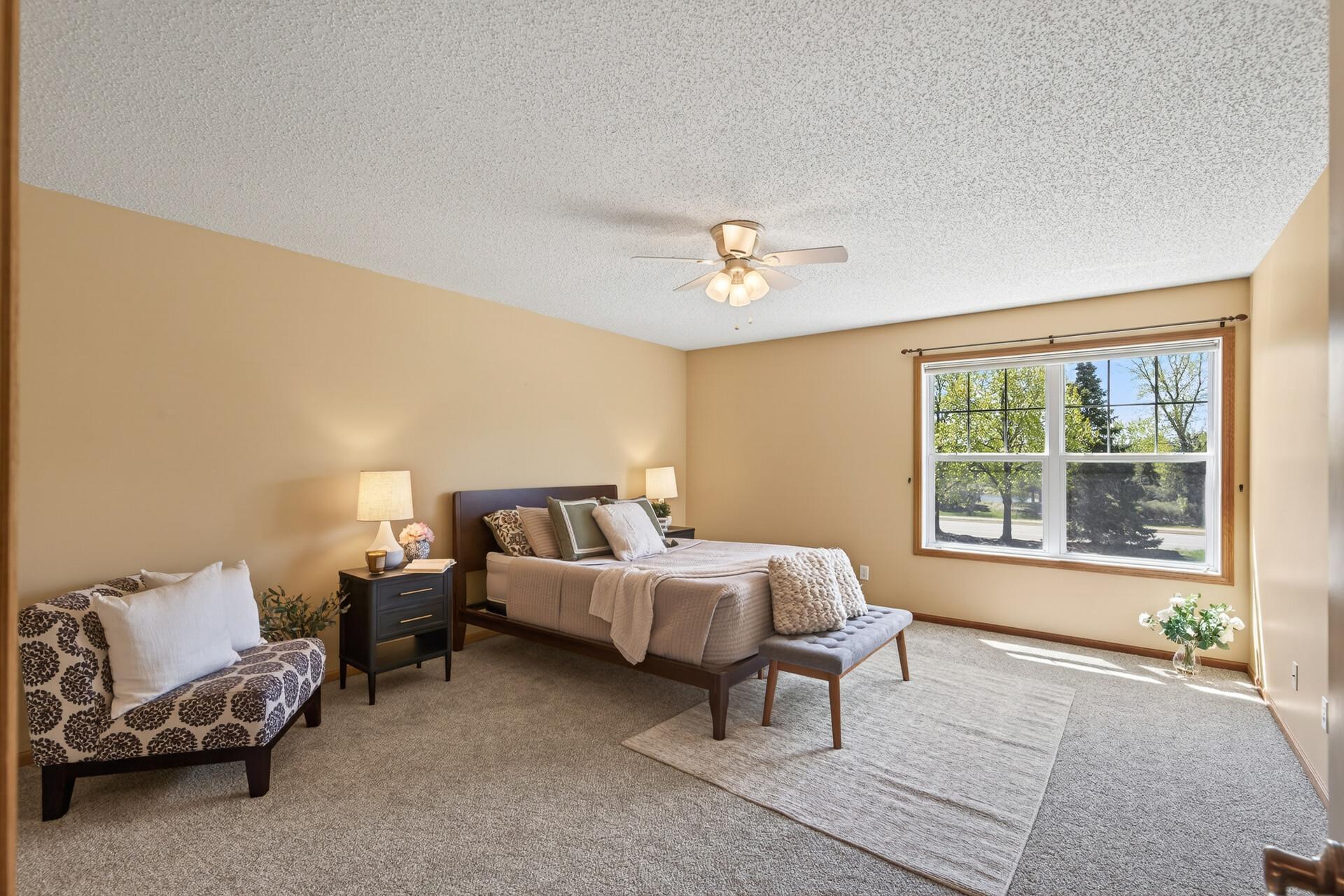 Private primary bedroom retreat!