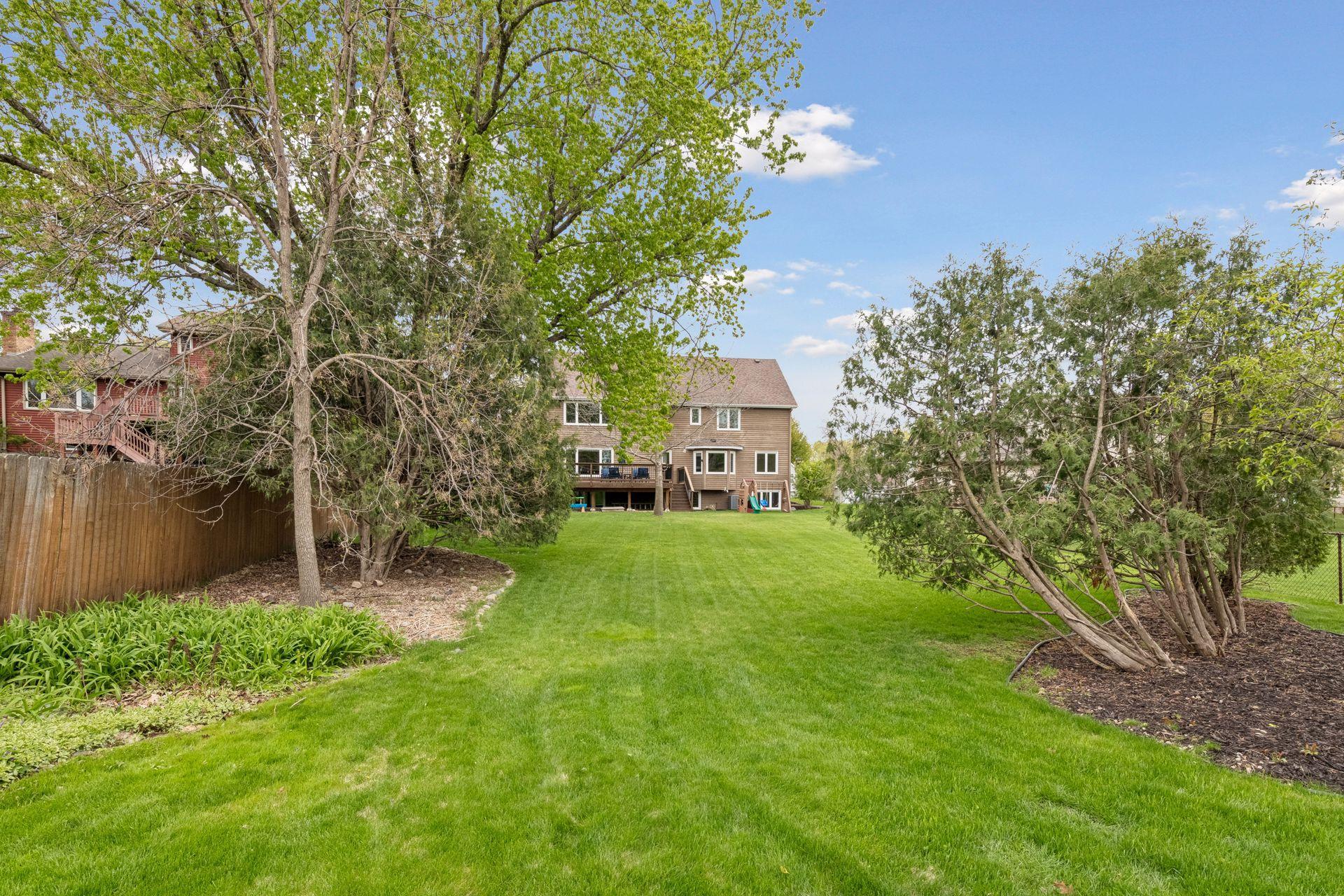 Set on over a third of an acre in a quiet neighborhood