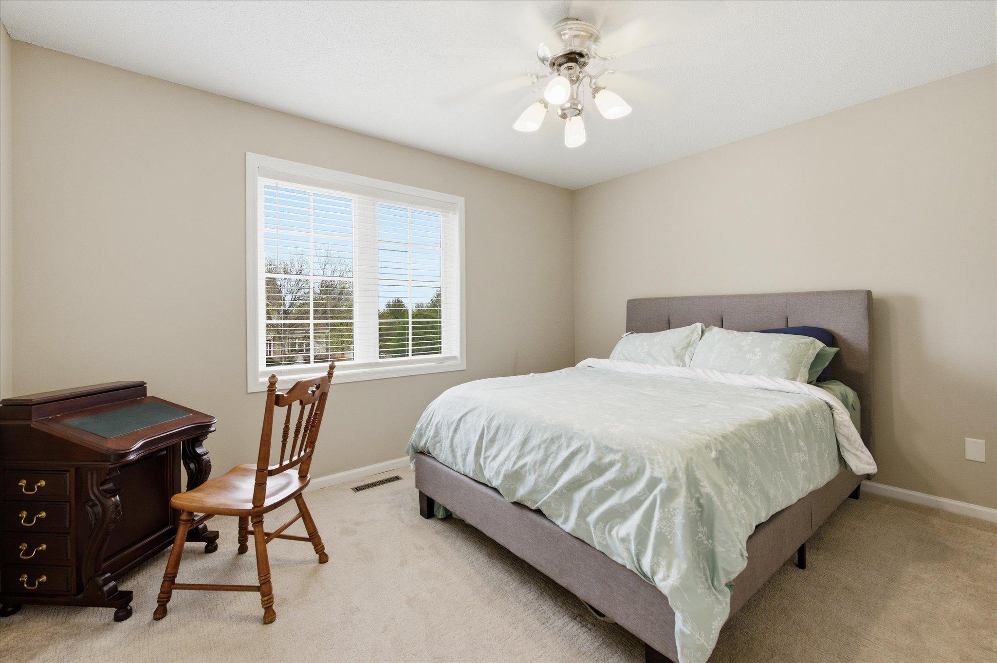 Two of 3 bedrooms on the upper level
