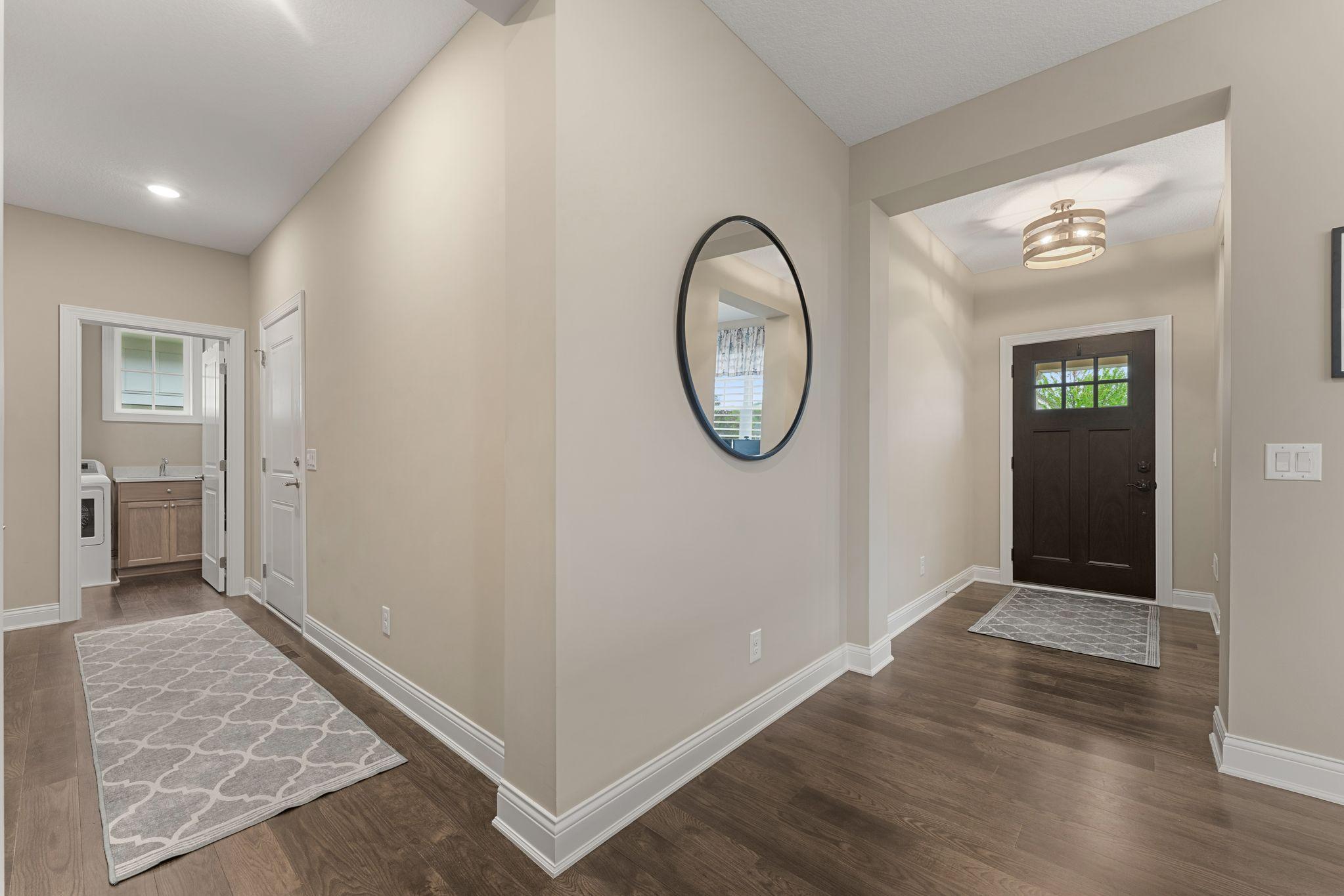 The wonderful floorplan -- main level living!