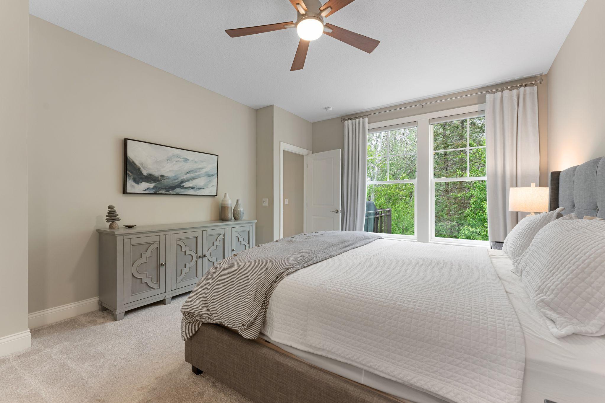 The Andersen windows are perfect!!! Loads of light fills this space -- just beautiful!!
