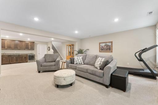 Whether it's movie night or game night - you can host your family/friends and have a blast! There's space for everyone!