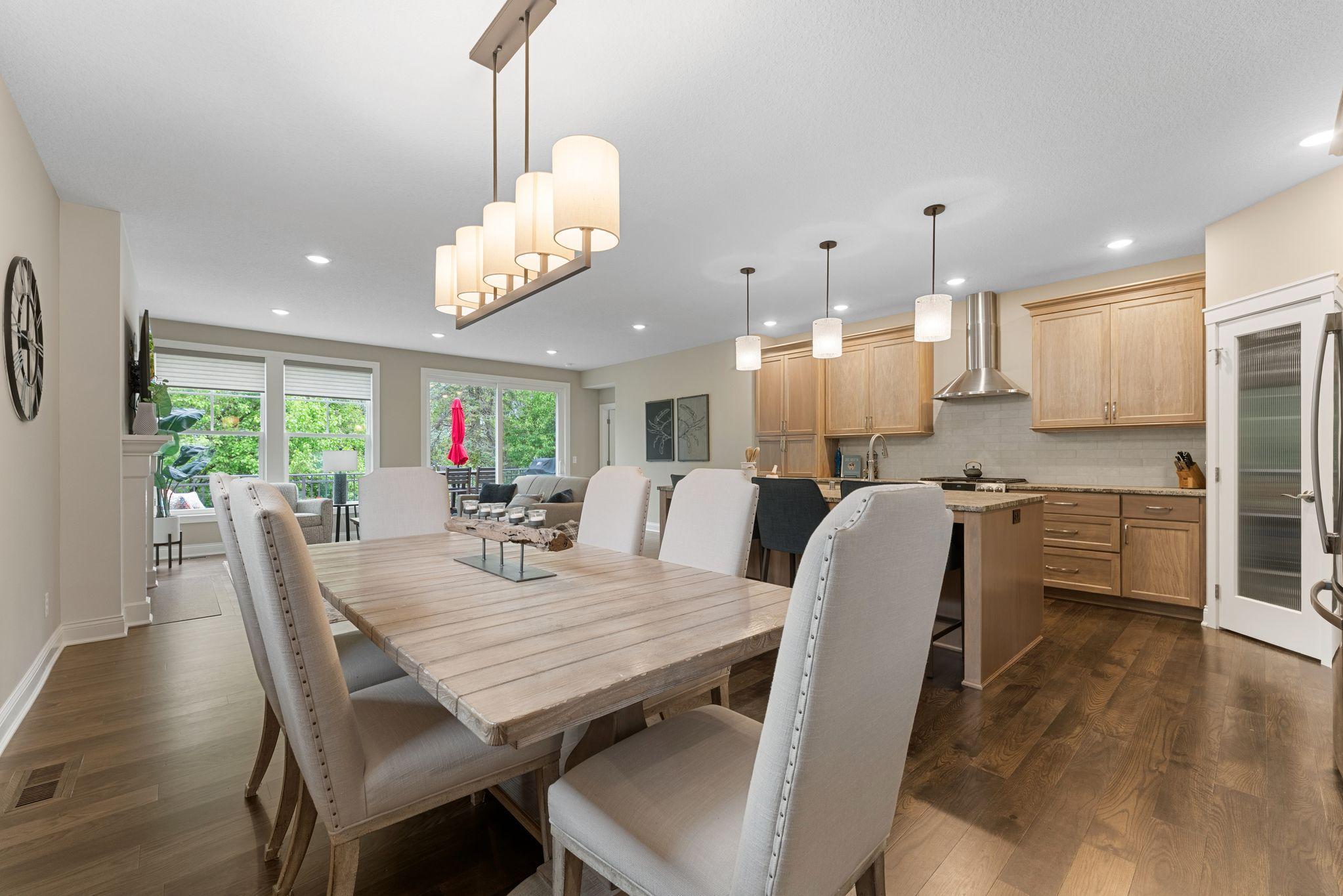 This is the money-shot! I LOVE how you can see the whole space AND take a look at those GORGEOUS windows, outlining that outdoor space!!