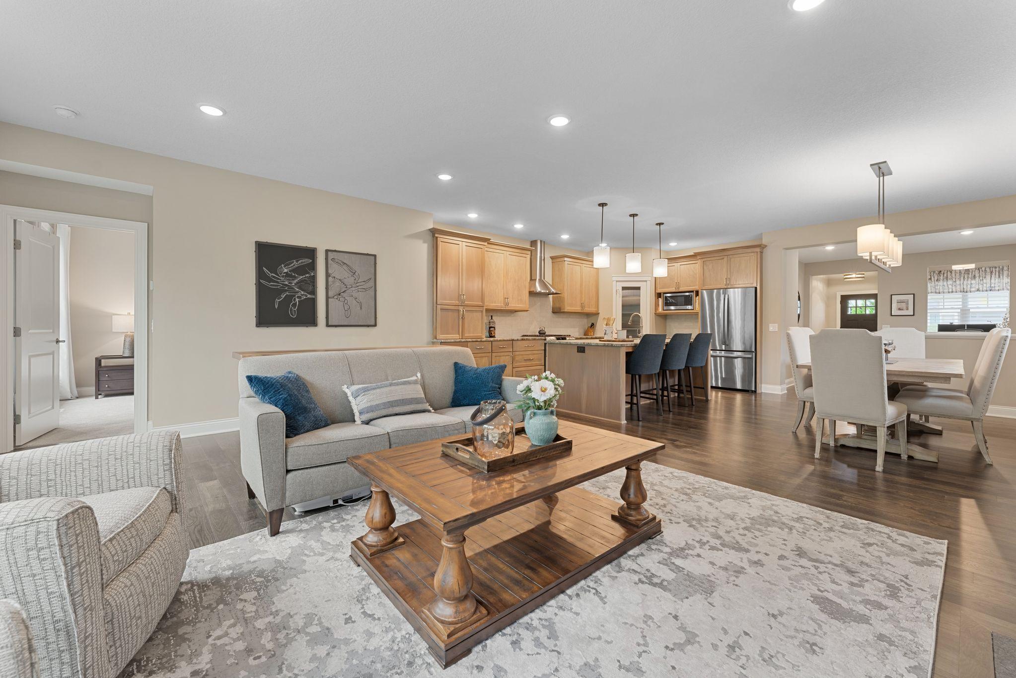 SO perfect!!! Beautiful, open design that allows you to entertain, relax and enjoy!!!