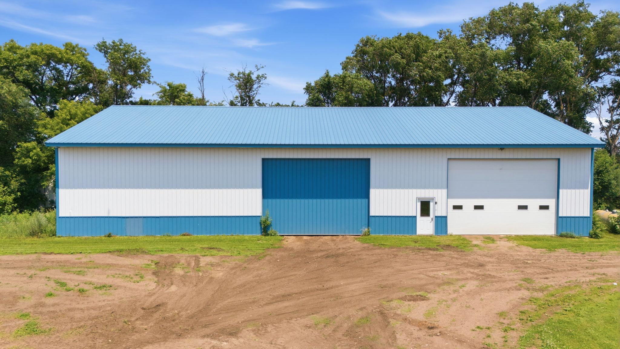 50x100 Shop (50x50 heated & cement flrs)