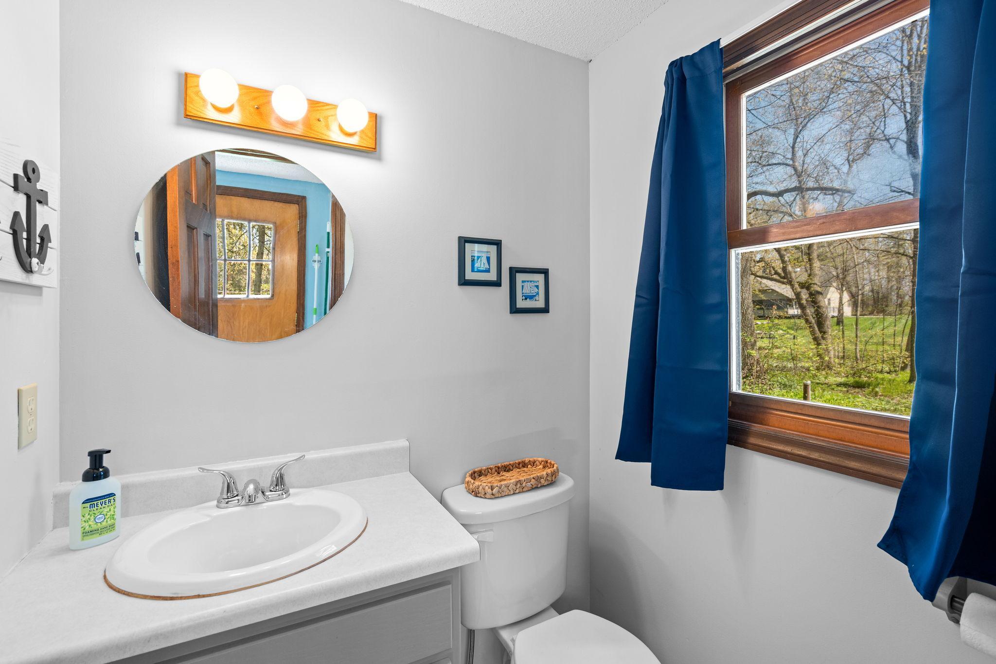 Main floor bathroom
