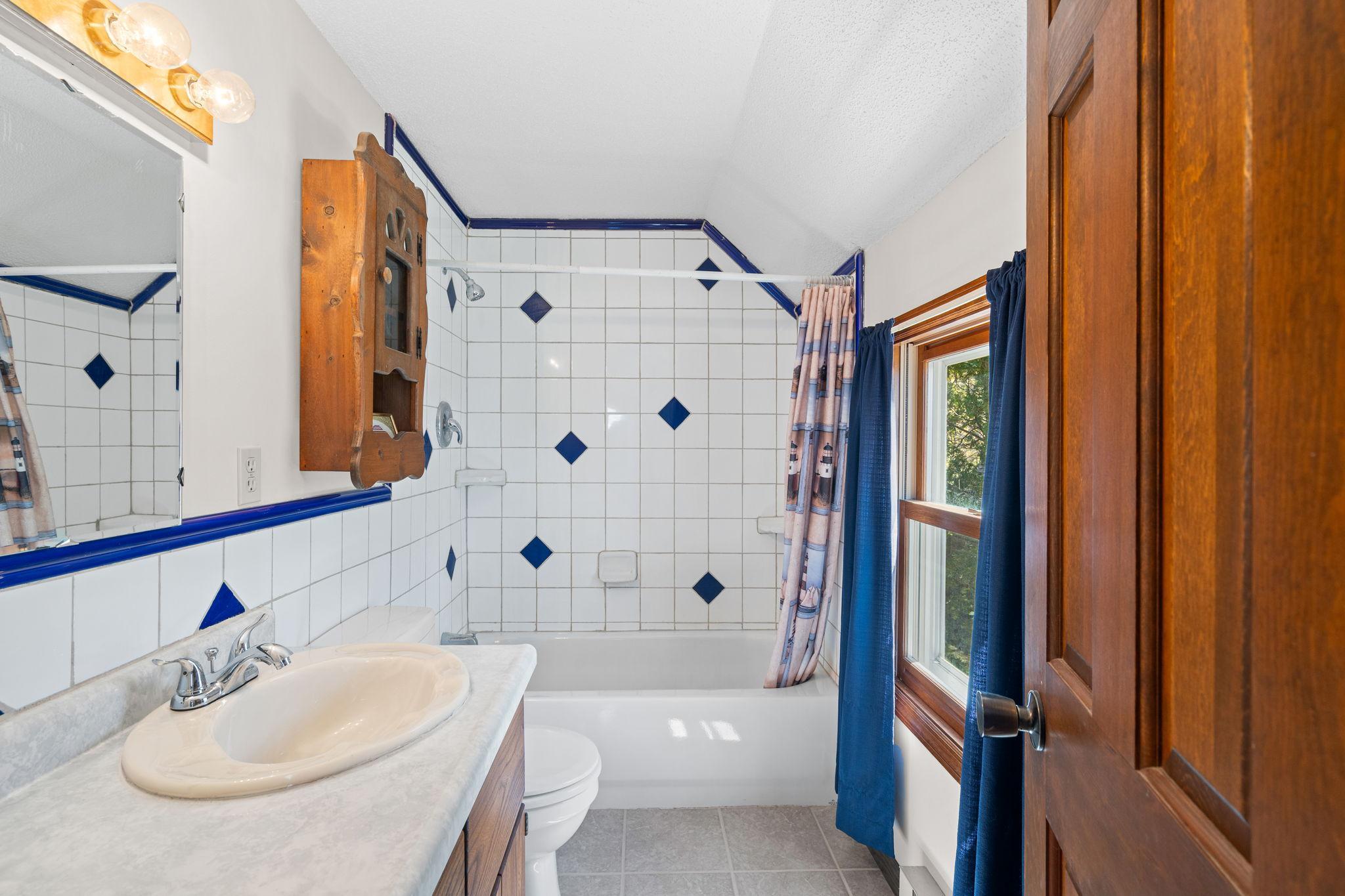 Full bathroom upstairs