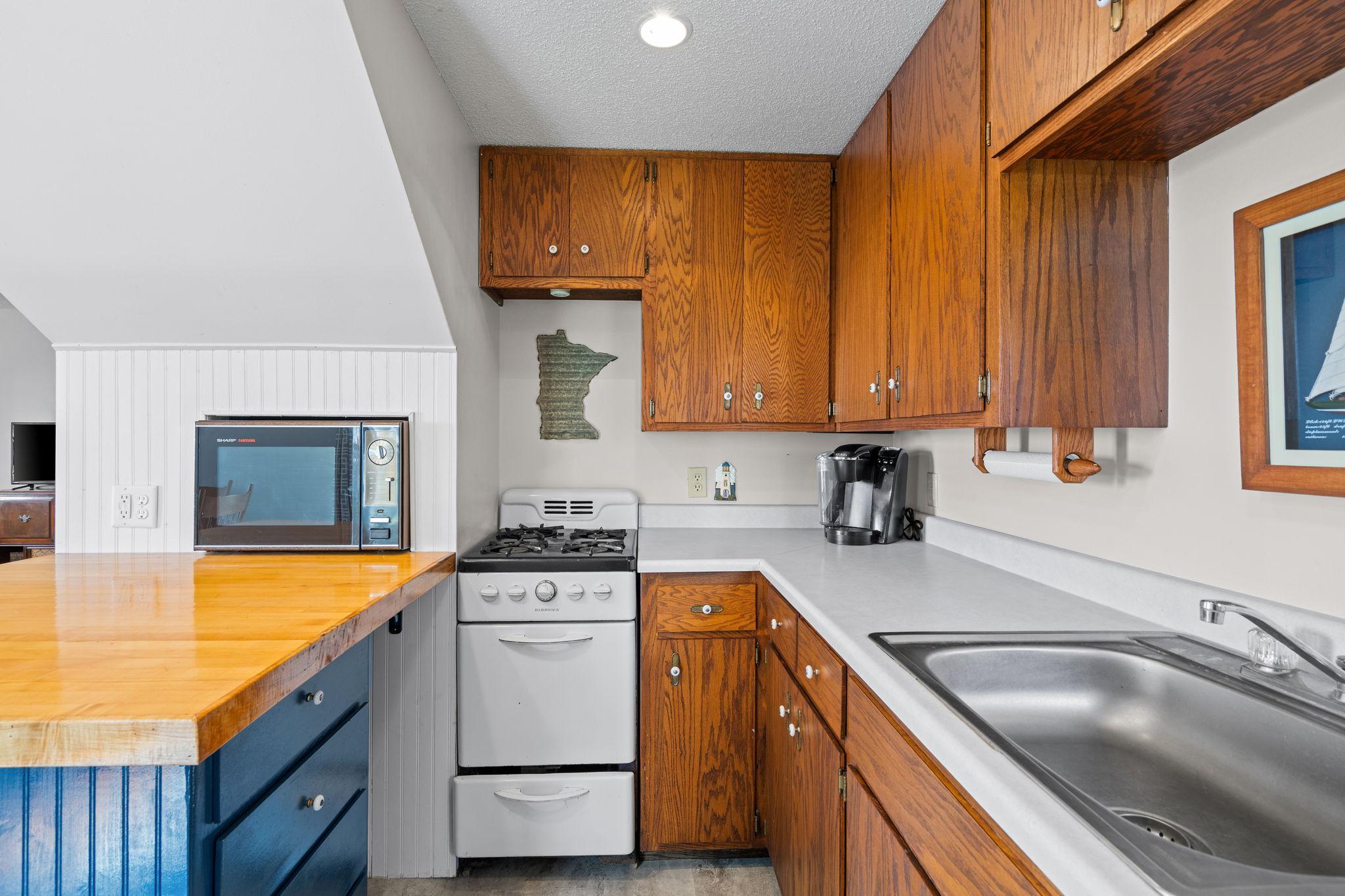 All you need in a cabin kitchen