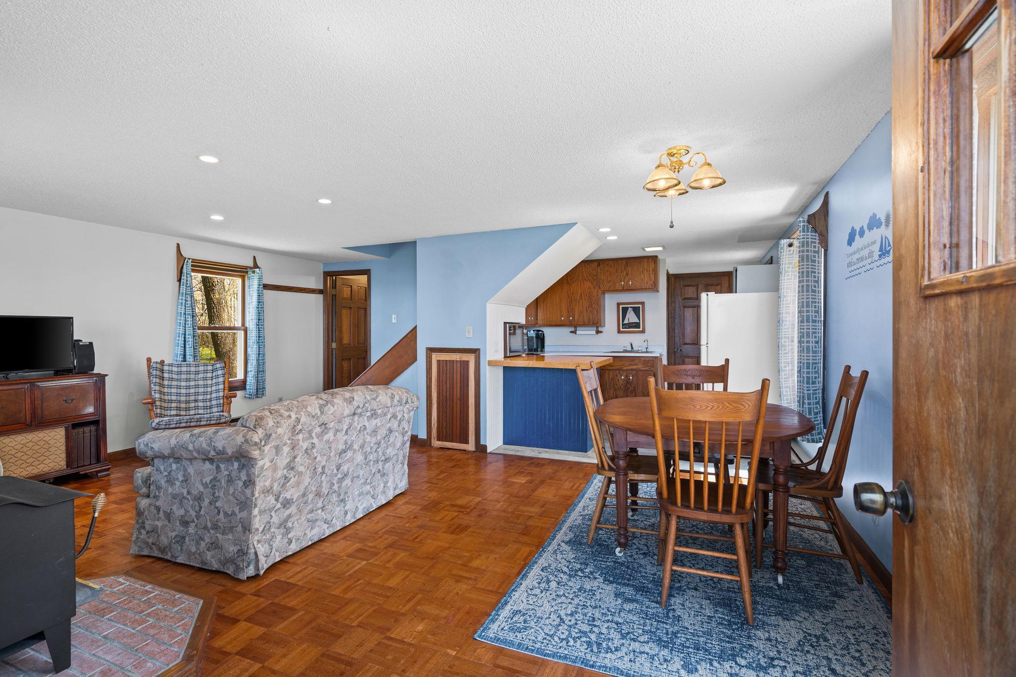 Main floor open concept