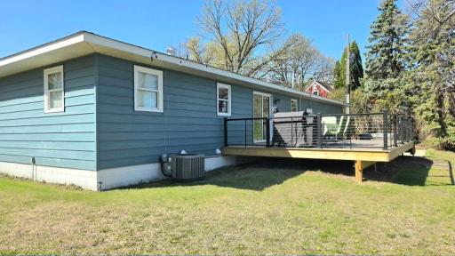 Fresh lakeside deck in summer of 2025