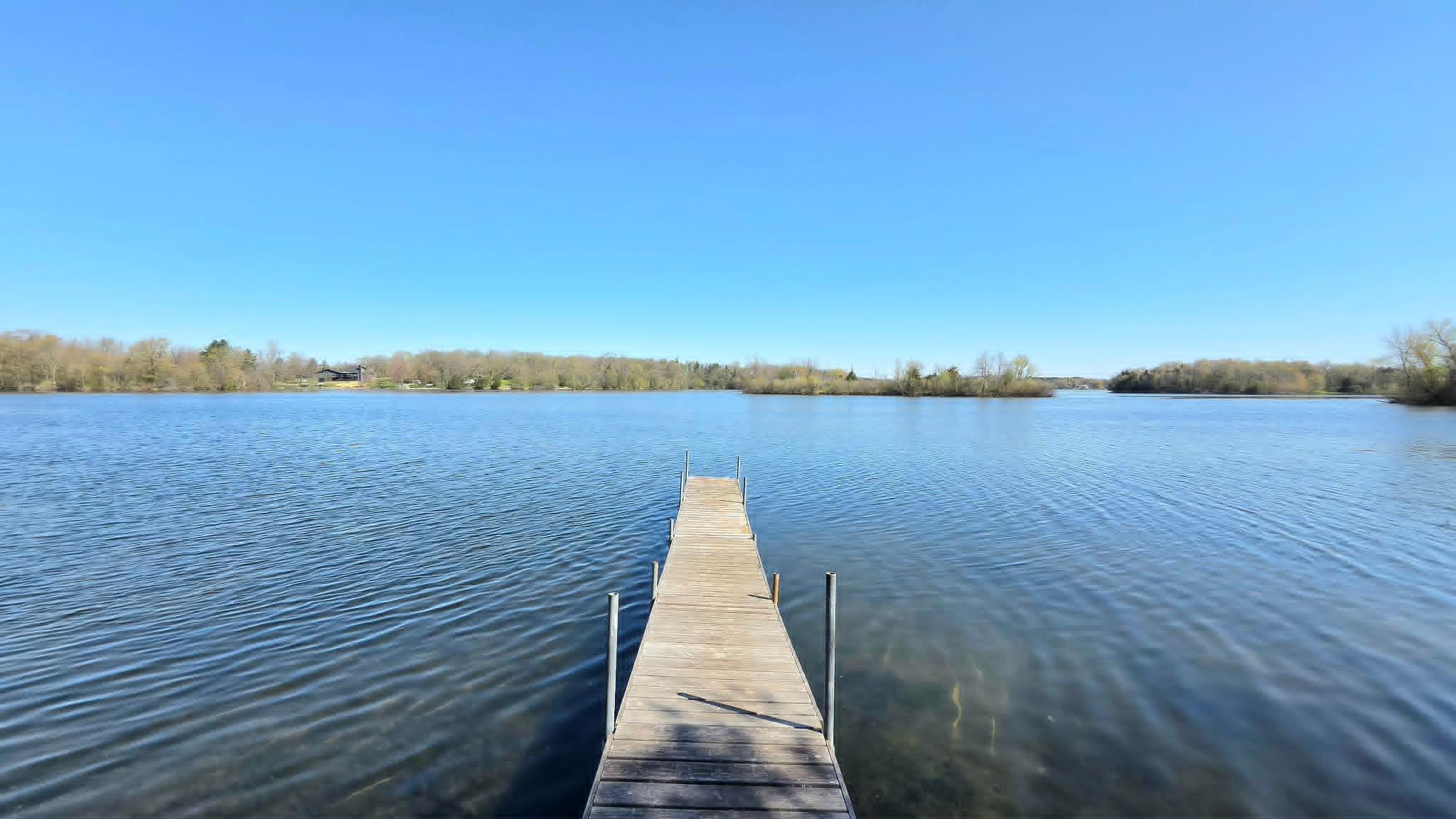 Serenity that could be all yours! Hardly any neightbors across the lake