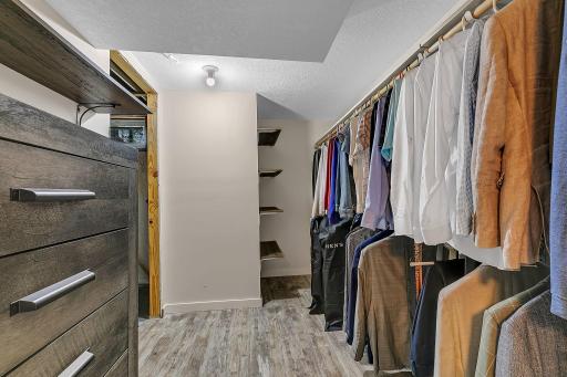 Large 3rd bedroom walk-in closet!