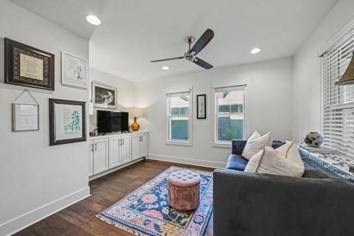 Part of living room / sitting area or media area