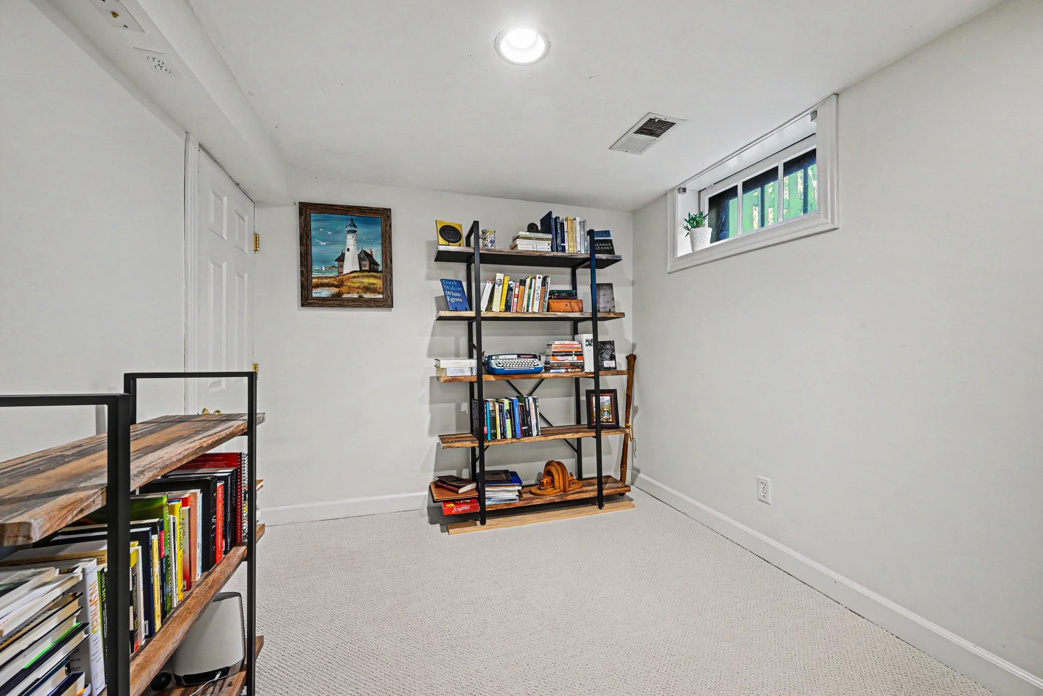 Lower level office