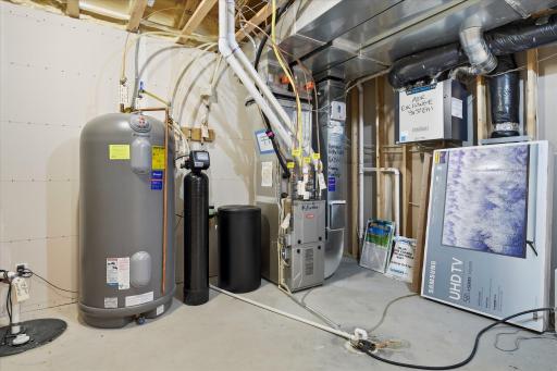 Utility room is cleaner than most, showing how current owner has maintained this home