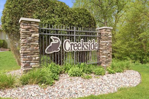 the creekside neighborhood, part of Ron Clarks Trout Run Preserve