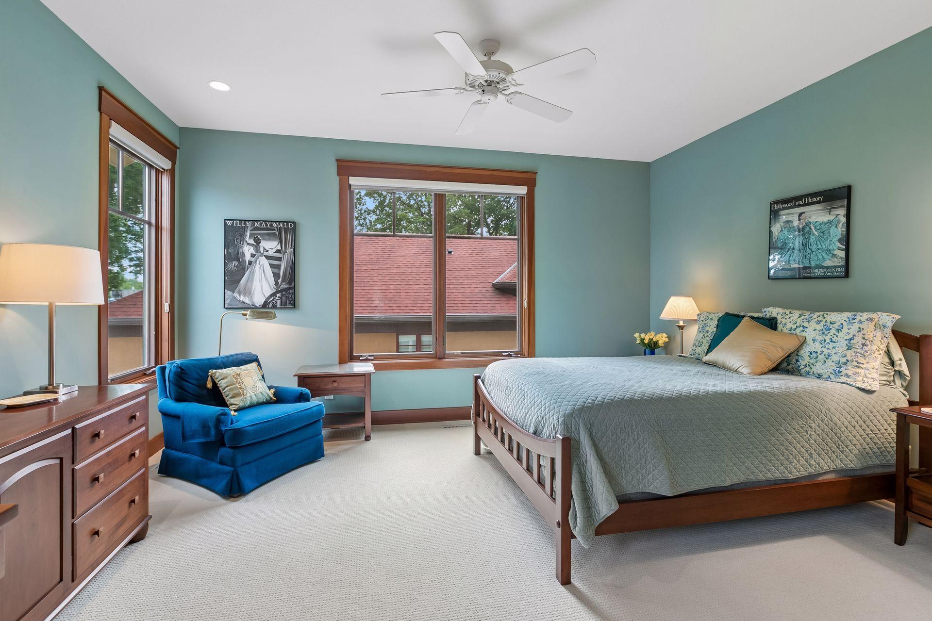 Upper level Bedroom 3.