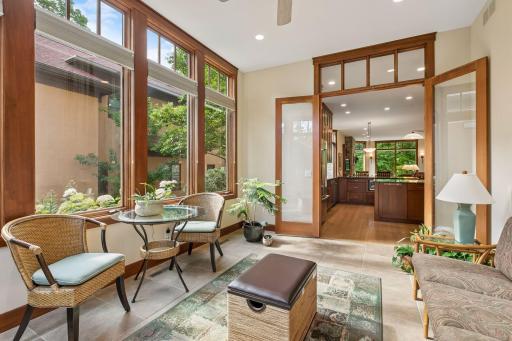 Another view of the four season sun room.