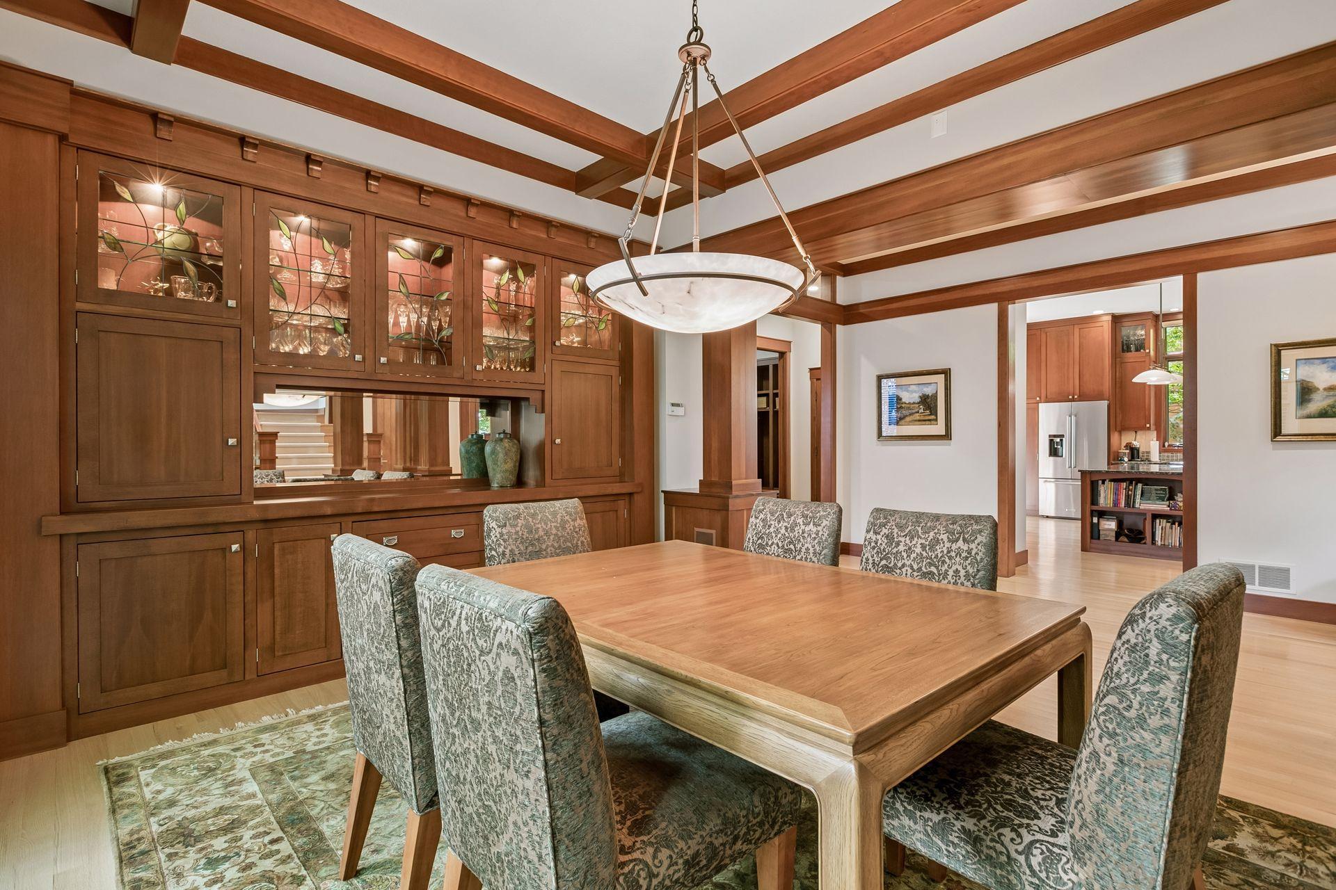 Another view of dining room.