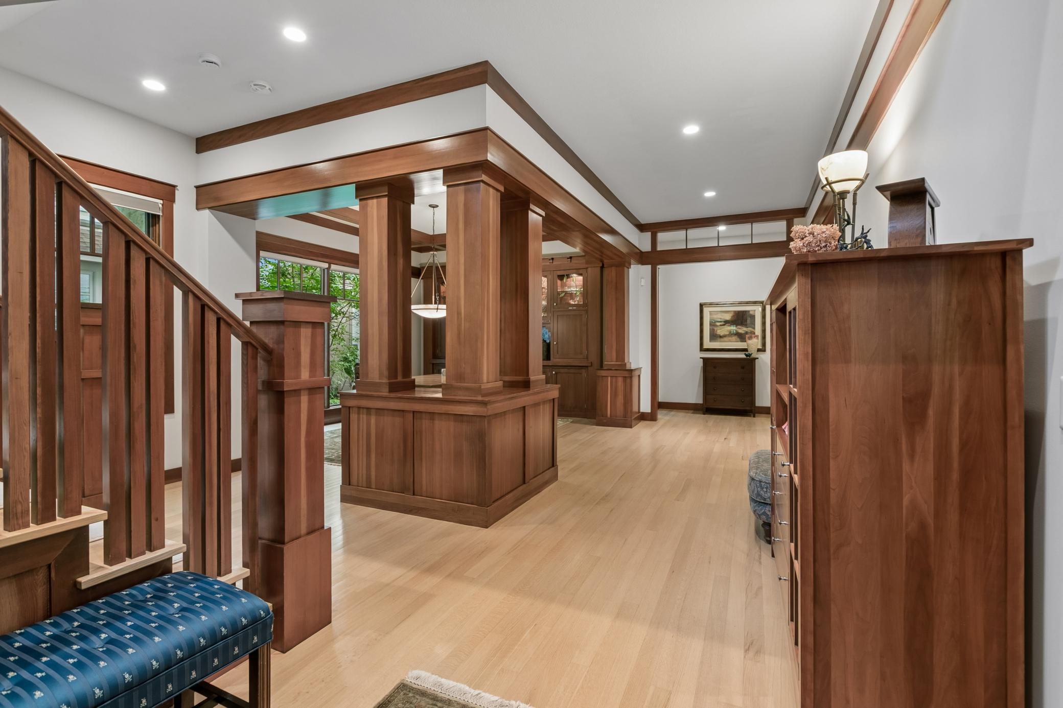 Inviting front entry.