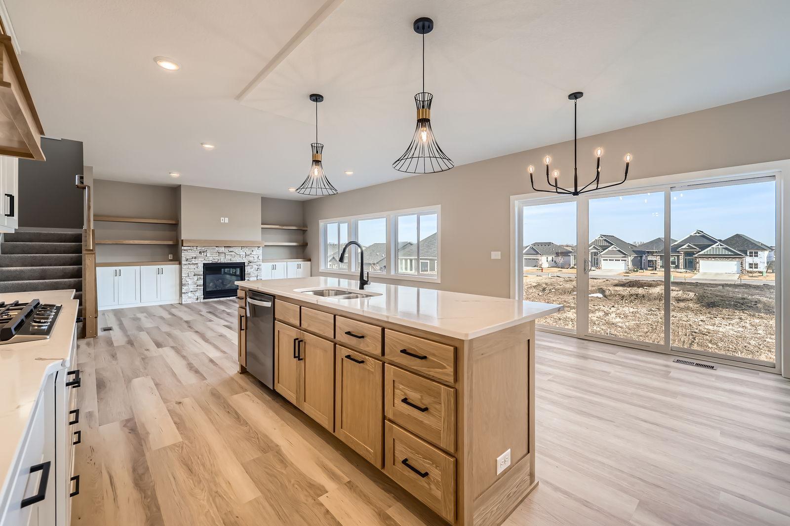 Kitchen/Dining/Living Room