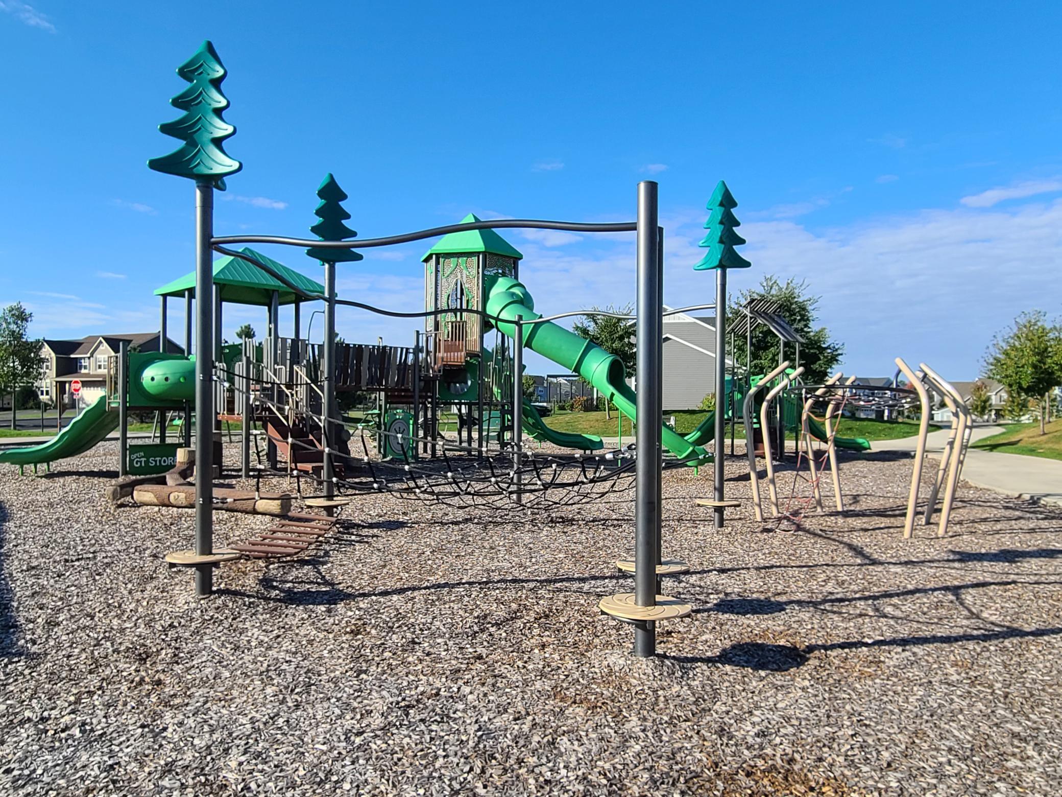 Park in neighborhood