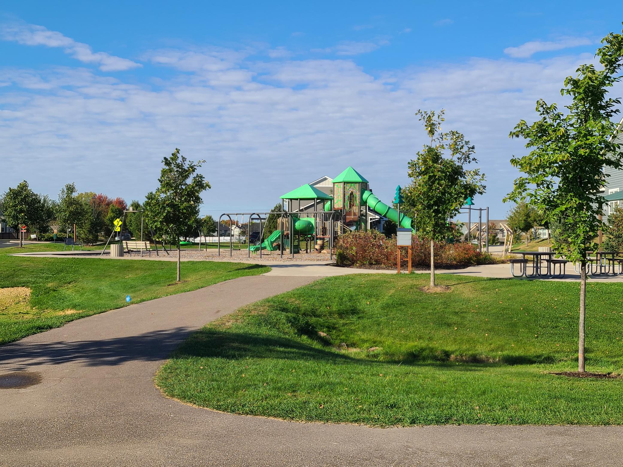 Park in neighborhood