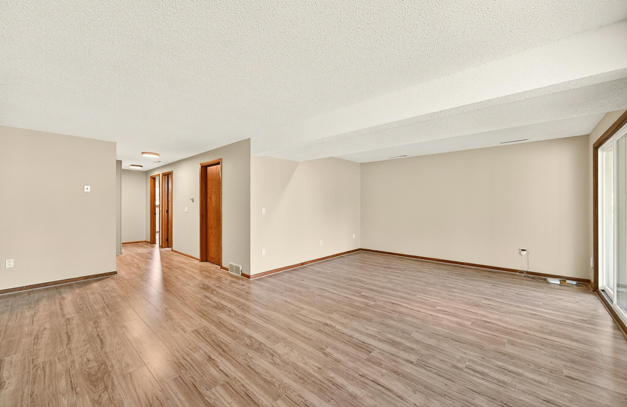 Spacious Lower Level Family Room