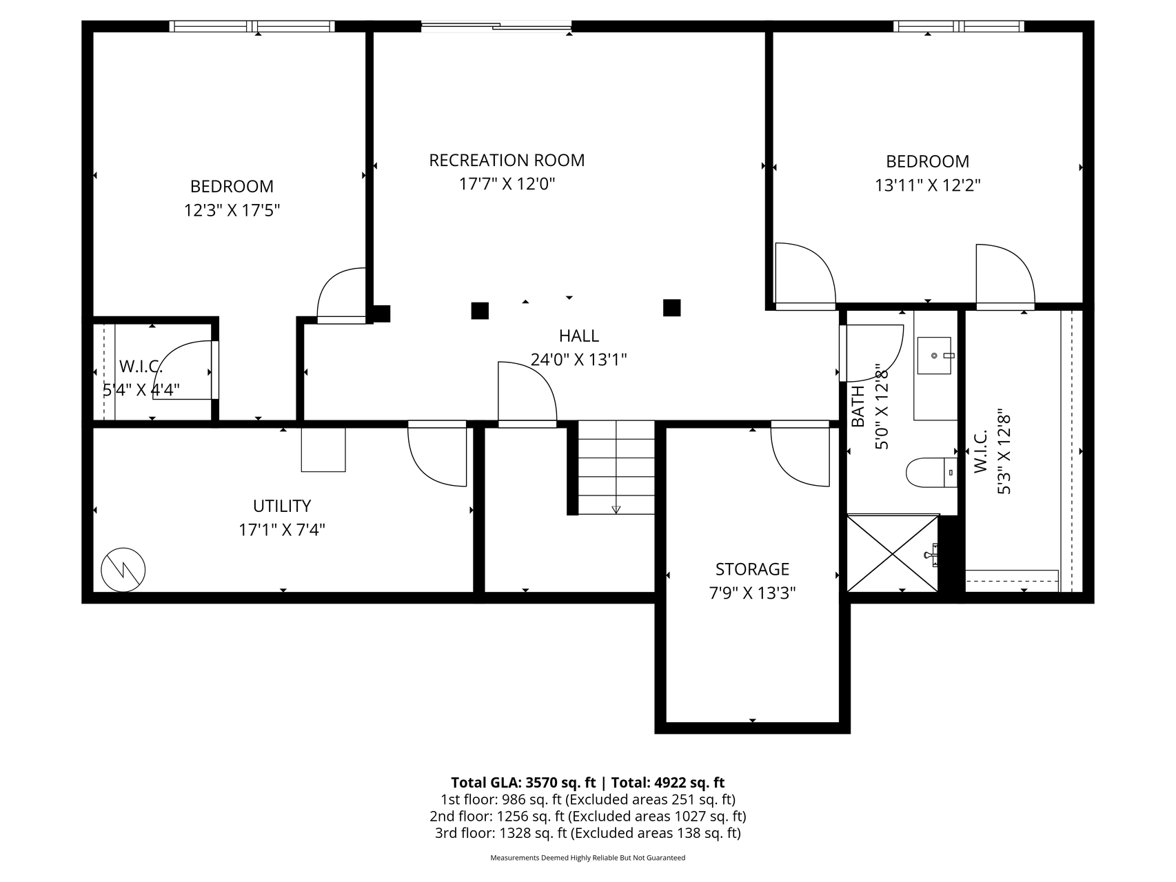 Lower Level Floorplan