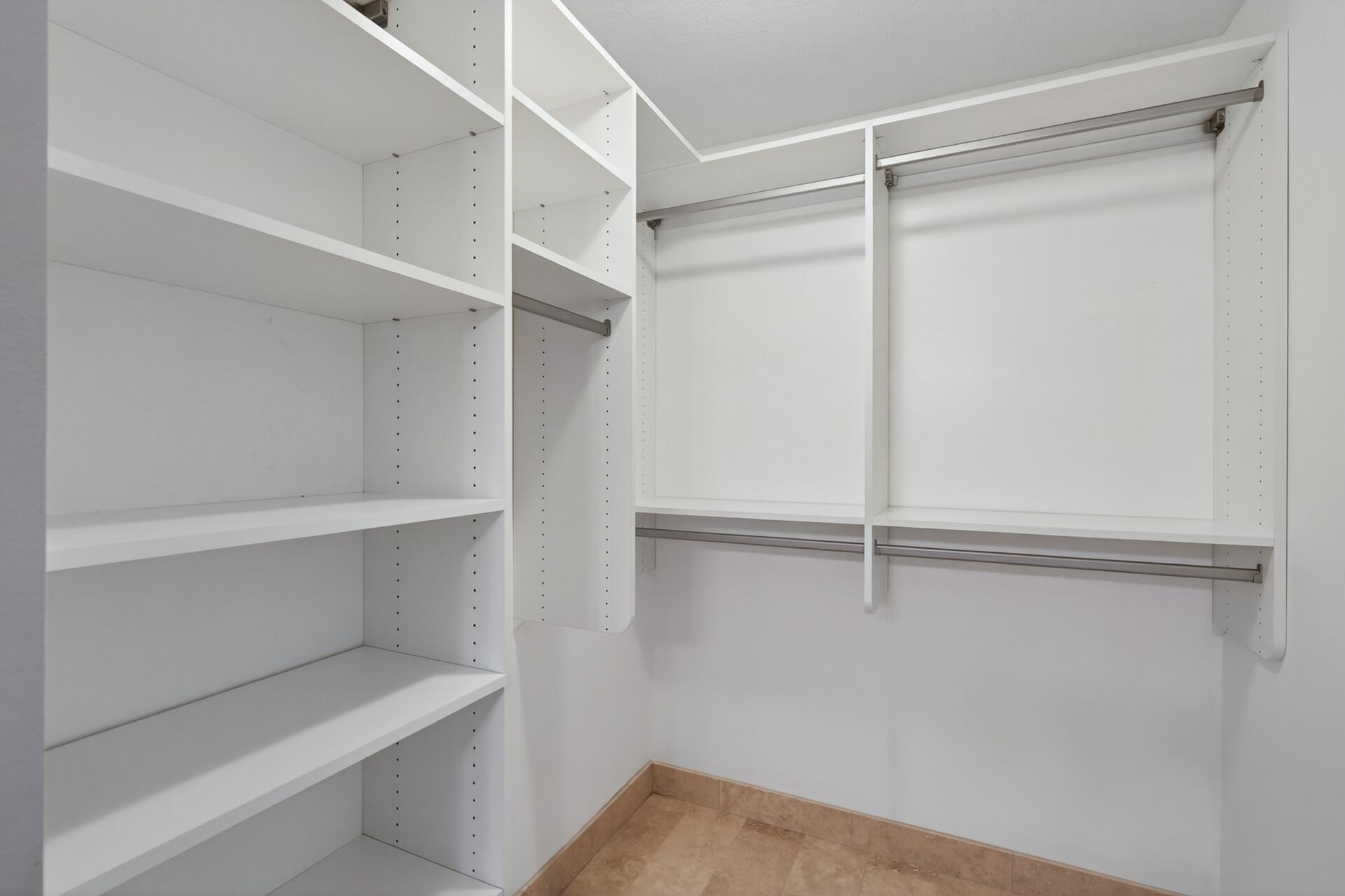 Primary Walk-In Closet